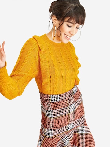 Bianco Lucci Sweater in Yellow