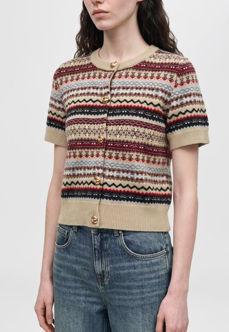Cardigan 'CORALINE' Munthe en beige : sur le côté