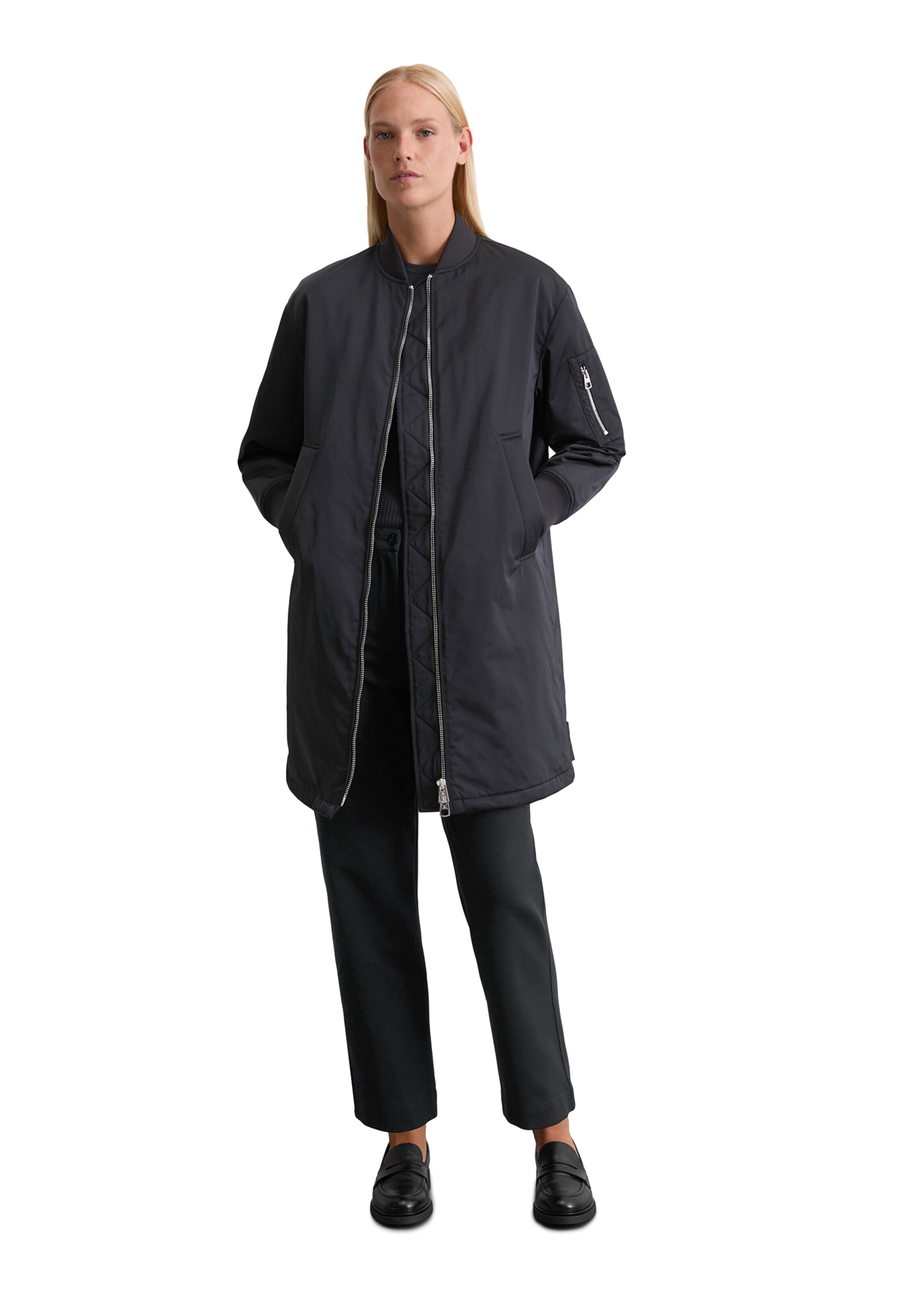 Marc O'Polo - Abrigo de entretiempo 'Aviator' en azul