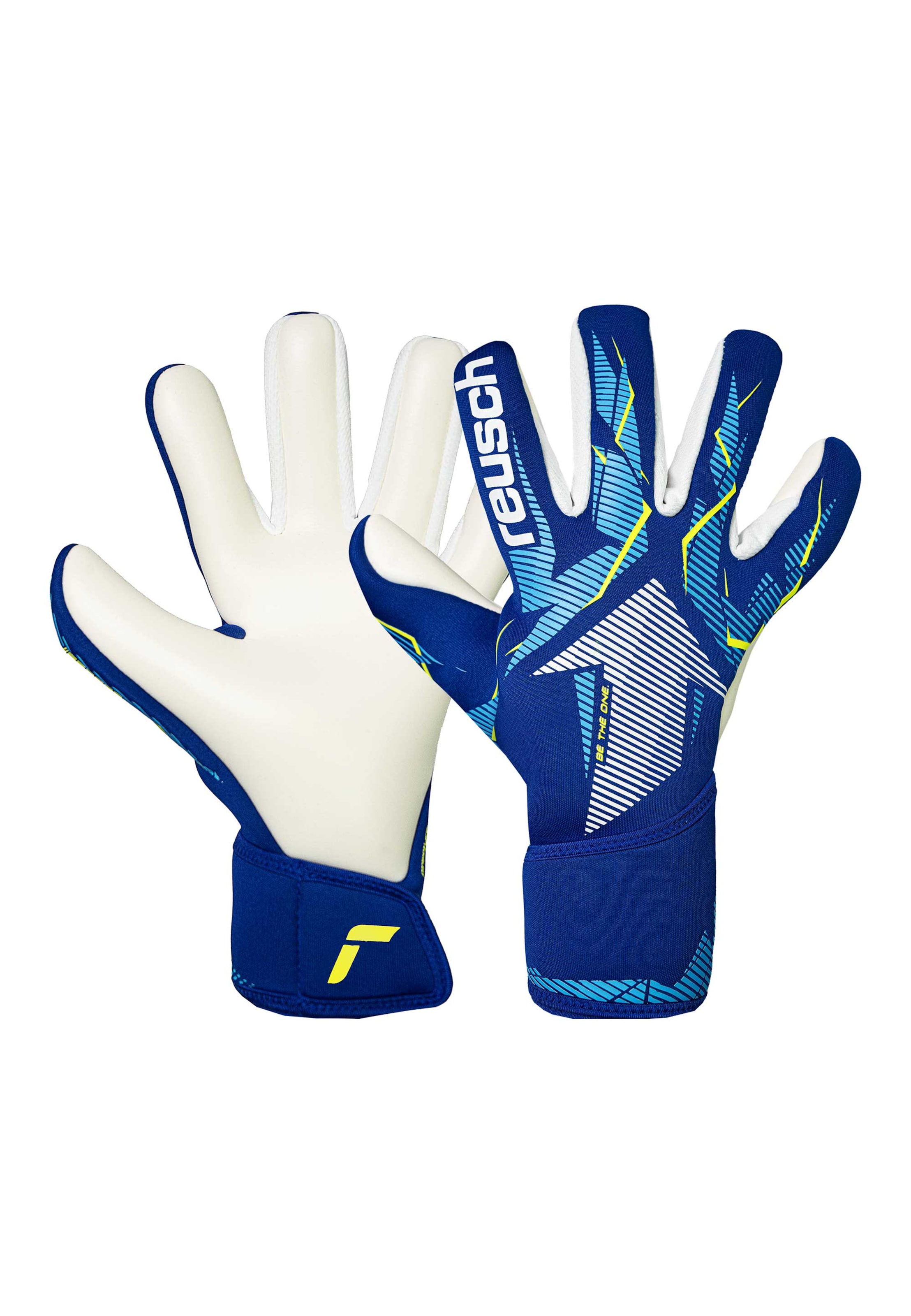 REUSCH Torwarthandschuhe 'Fastgrip Advance Junior' in Blau: Vorderseite