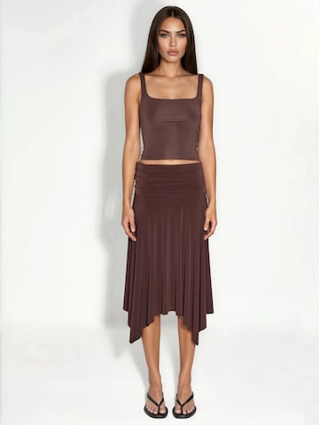 Busem Skirt in Brown