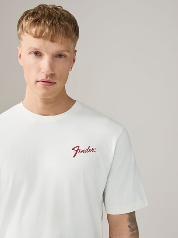 T-Shirt Next en blanc