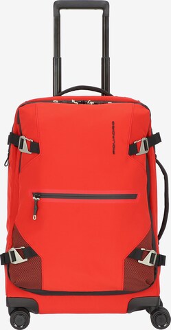 Trolley 'PQ-M 4-Rollen 55 cm' di Piquadro in rosso: frontale