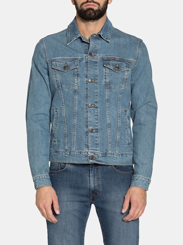 Carrera Jeans Between-Season Jacket 'Trucker' in Blue: front