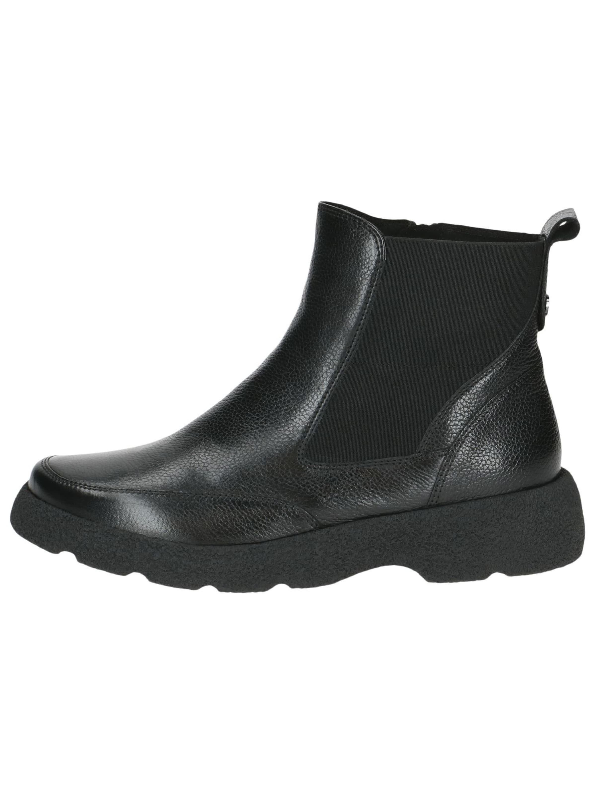 CAPRICE Chelsea boots in Black