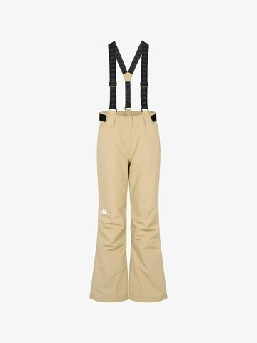 KAPPA Regular Trousers ' Ski Pant ' in Beige: Vorderseite