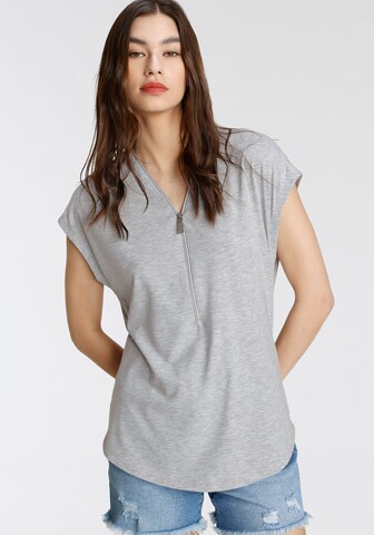 TAMARIS Shirt in Grey: front