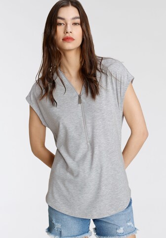 TAMARIS T-Shirt in Grau: predná strana