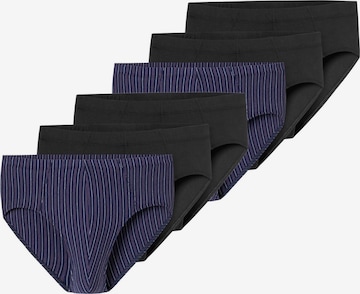 SCHIESSER Slip '95/5 Essentials - Organic Cotton' in Zwart: voorkant