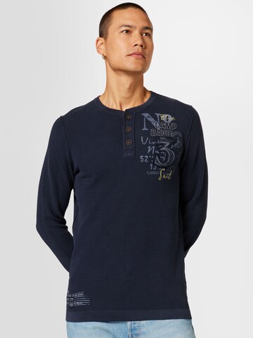 CAMP DAVID Pullover in Blau: predná strana