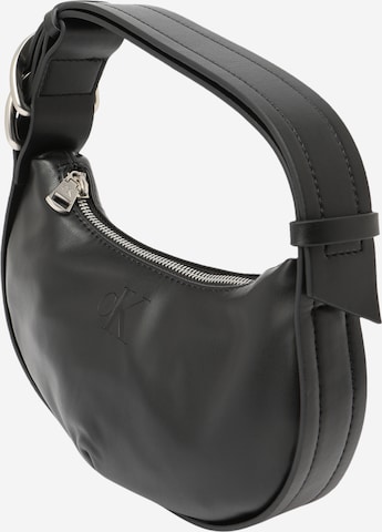 Calvin Klein Jeans - Bolso de mano en negro: frente