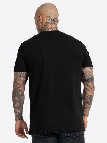 T-Shirt ' BERNARDINO ' Tapout en noir