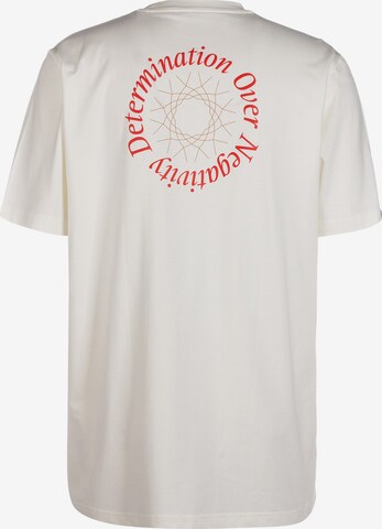 T-Shirt fonctionnel 'Donovan Mitchell' ADIDAS PERFORMANCE en blanc