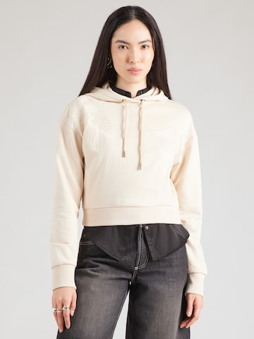 GUESS Sweatshirt in Beige: front