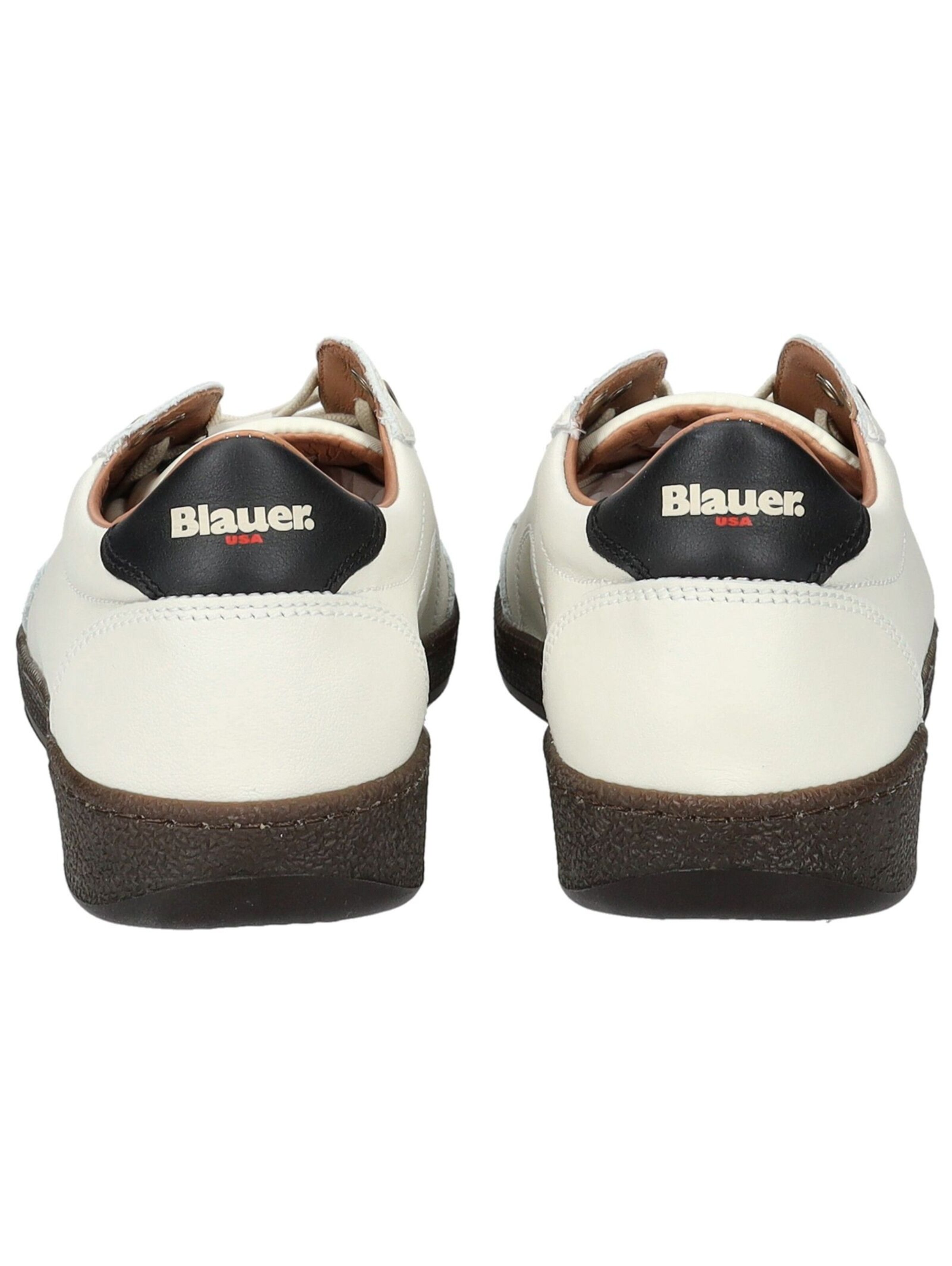 Baskets basses Blauer.USA en blanc