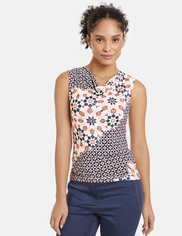 GERRY WEBER Top in Blauw: voorkant