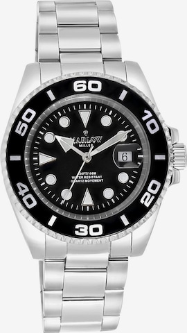 Lucardi Analog watch 'Statement' in Silver: front