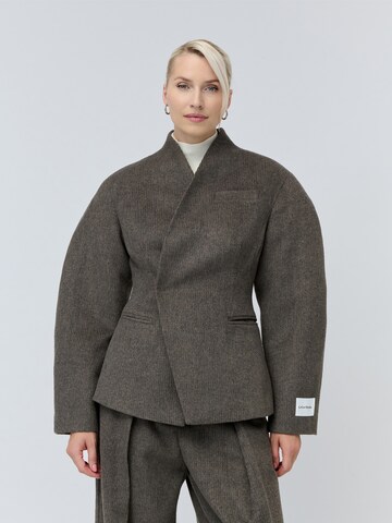 Blazer 'Dajana' LeGer Studio en marron : devant