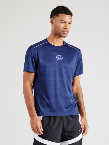 Nike Sportswear Футболка 'AIR' в Синий: спереди