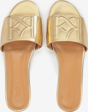 Kazar - Zapatos abiertos en oro