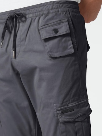 Coupe slim Pantalon cargo M.O.D MIRACLE OF DENIM en gris