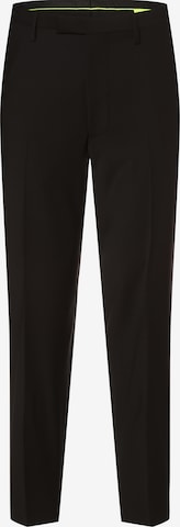 CINQUE Slim fit Pleated Pants in Black: front