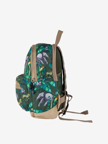 Pick & Pack Backpack 'Happy Jungle M' in Green