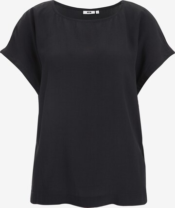 WE Fashion Blouse in Black: front