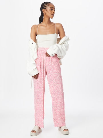 modström Loose fit Pants 'Rinna' in Pink