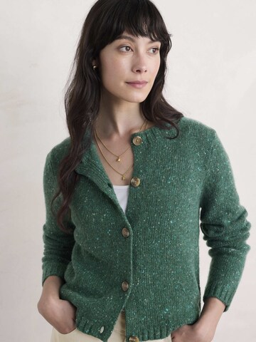 Cardigan 'Dawson Pick' Seasalt Cornwall en vert : devant