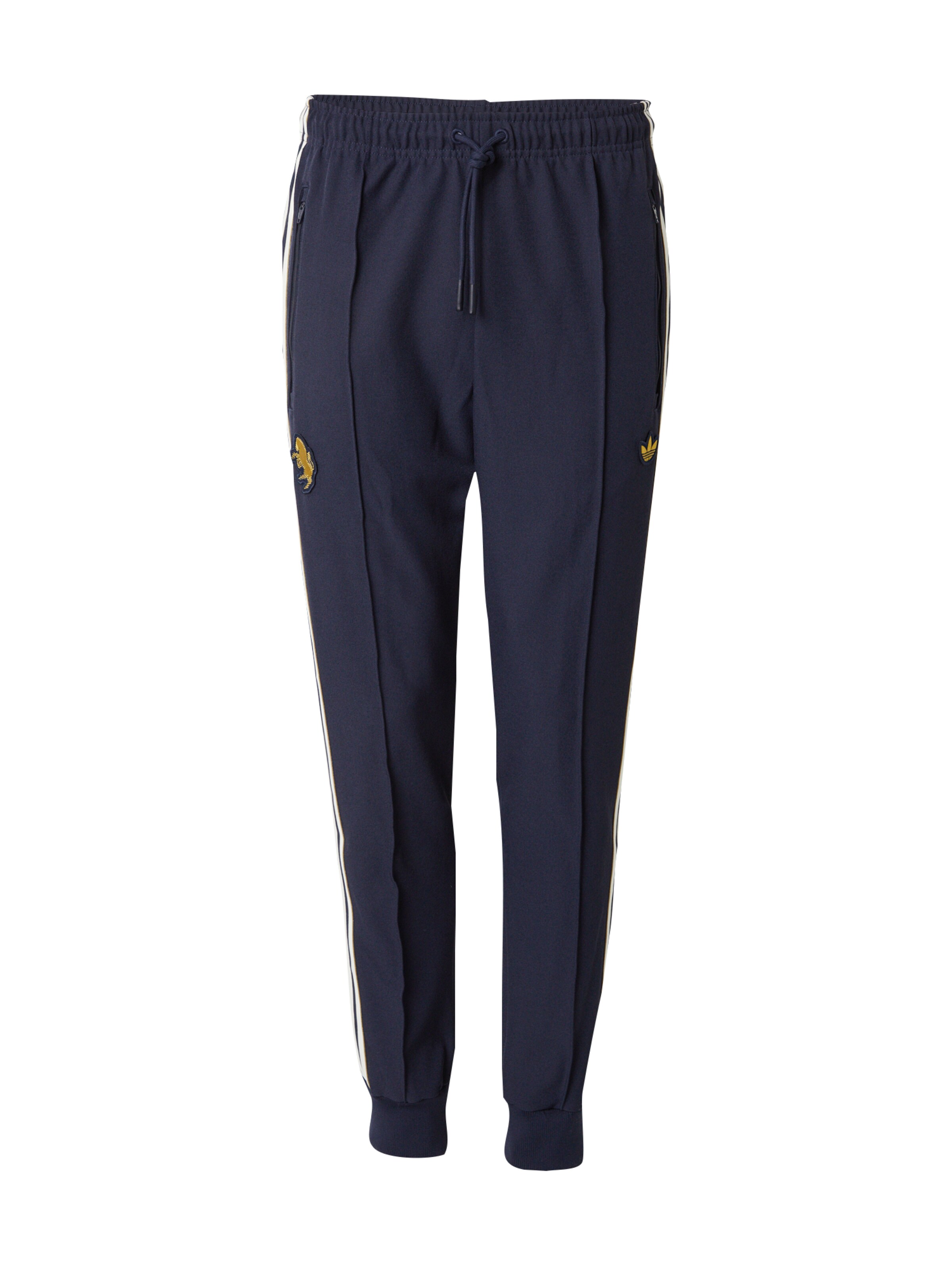 Effilé Pantalon 'Juventus Terrace Icons' ADIDAS ORIGINALS en bleu : devant