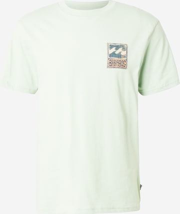 T-Shirt 'Stamp' BILLABONG en vert : devant