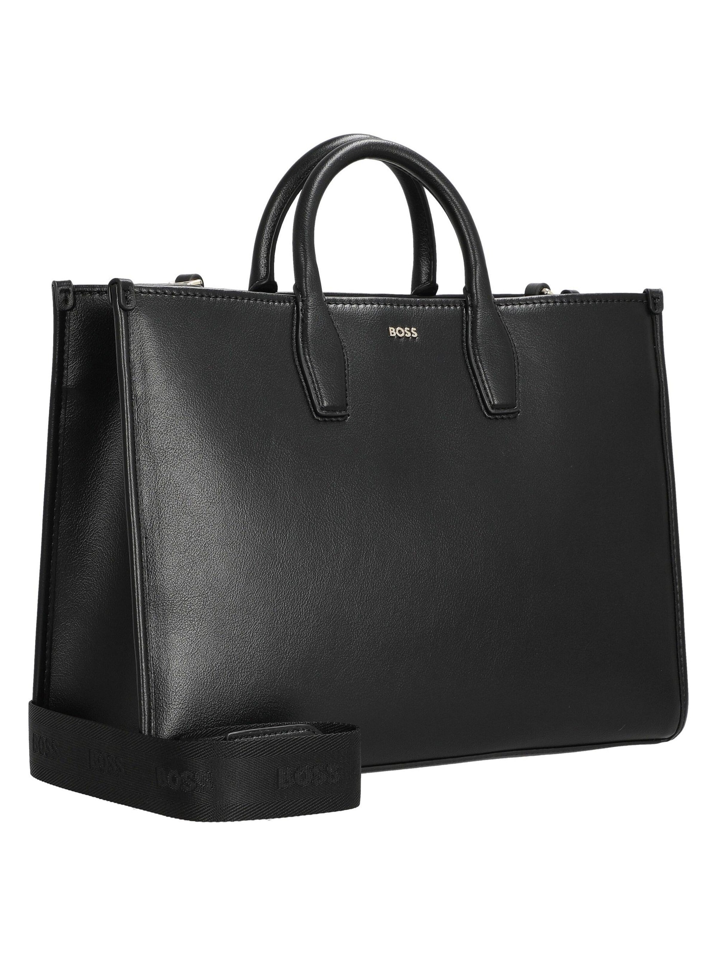 HUGO BOSS Shopper 'Sandy MED'‌‌‌‌‌‌‌ in Schwarz