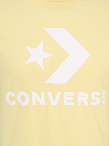 CONVERSE Koszulka w kolorze żółty