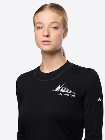 VAUDE Performance shirt 'Monviso' in Black