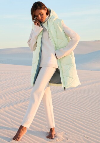 Elbsand Weste in Grün