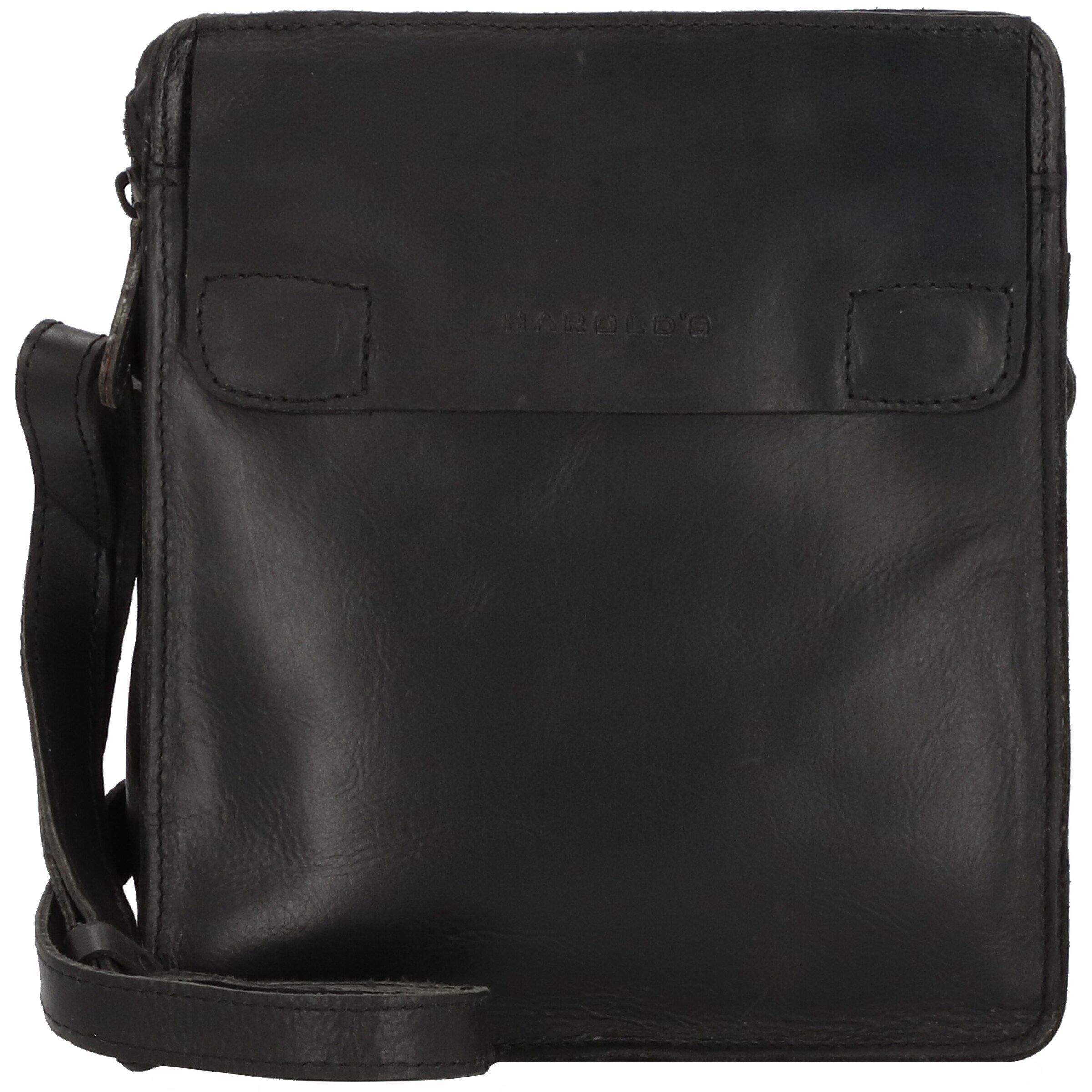 Harold's Umhängetasche 'Aberdeen' in Schwarz: Vorderseite