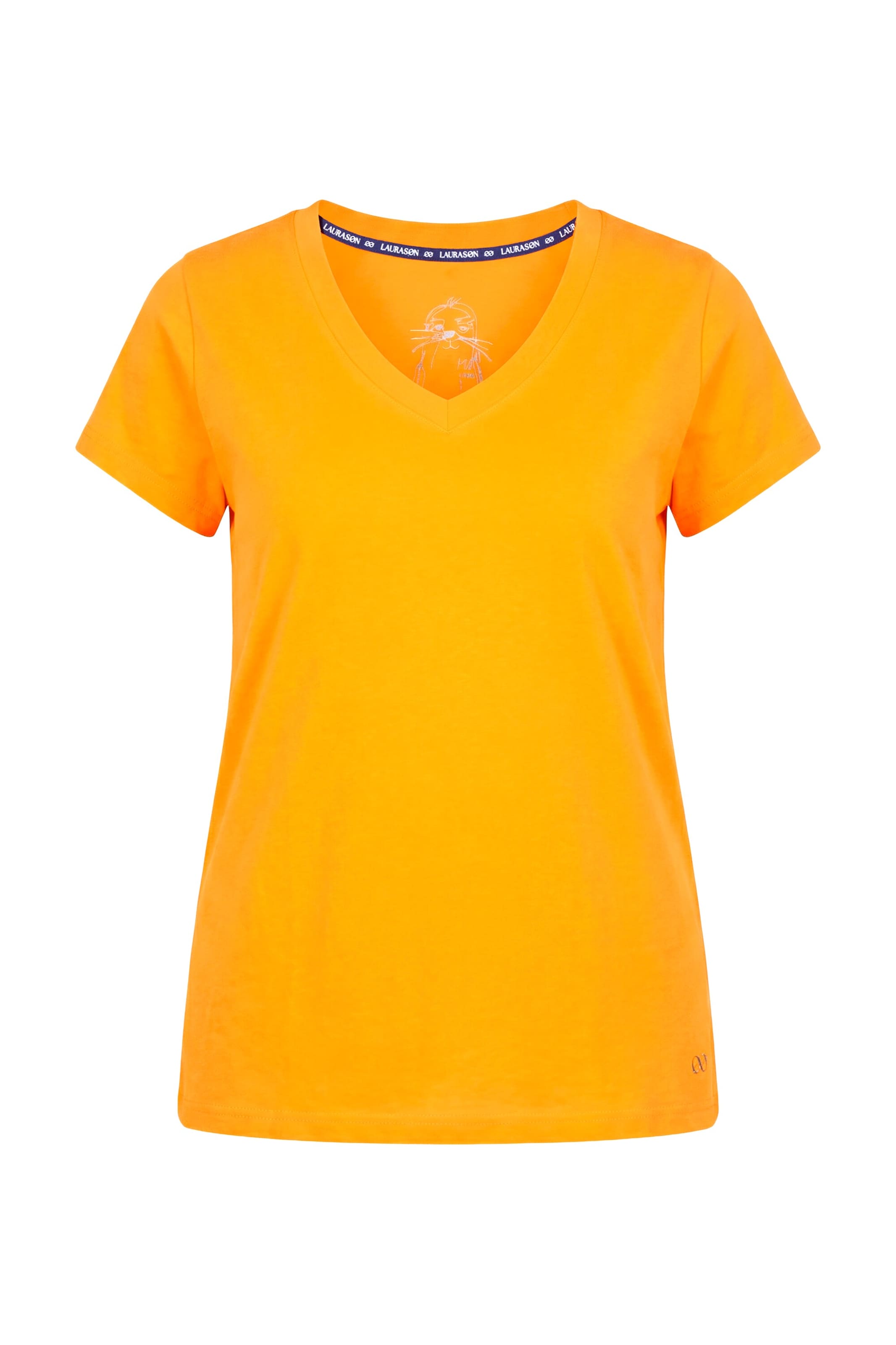 LAURASØN Shirt in Orange: Vorderseite