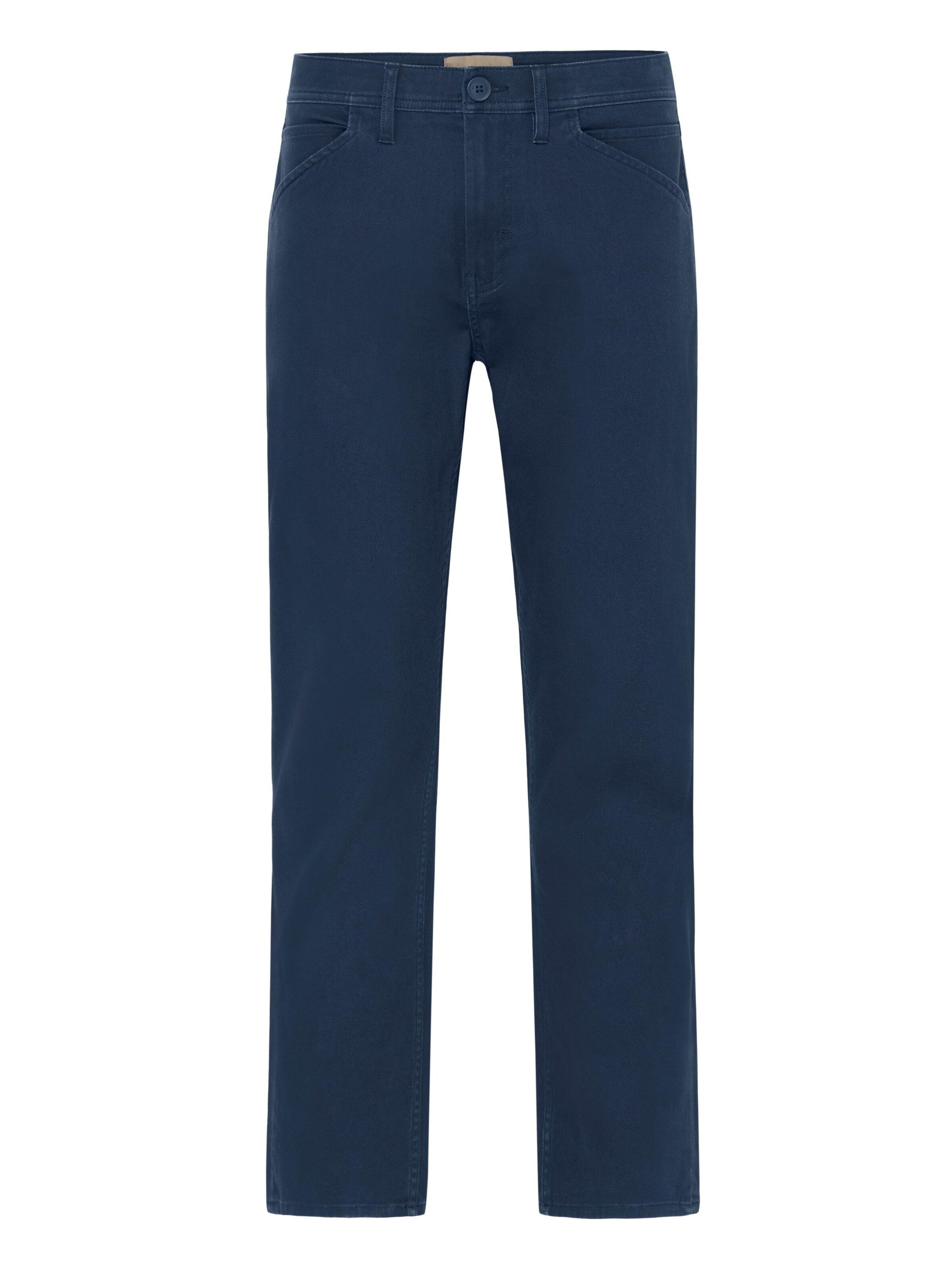 BLEND Regular Chino ' BHMStipo ' in Blauw: voorkant