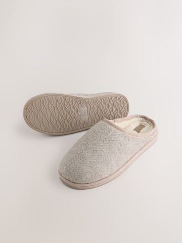 Next Slippers in Beige