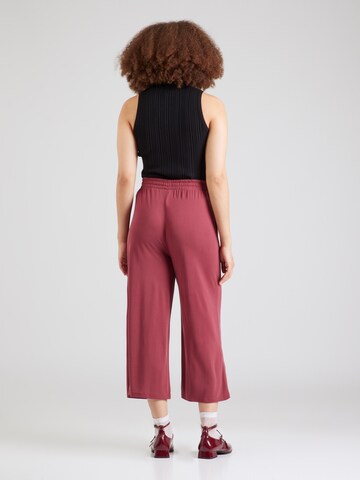 Wide Leg Pantalon 'ONLHANNAH' ONLY en rouge