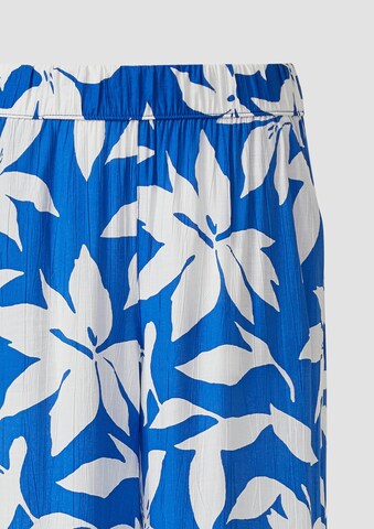 s.Oliver Wide Leg Hose in Blau