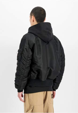 ALPHA INDUSTRIES Φθινοπωρινό και ανοιξιάτικο μπουφάν 'MA-1 Heritage' σε μαύρο