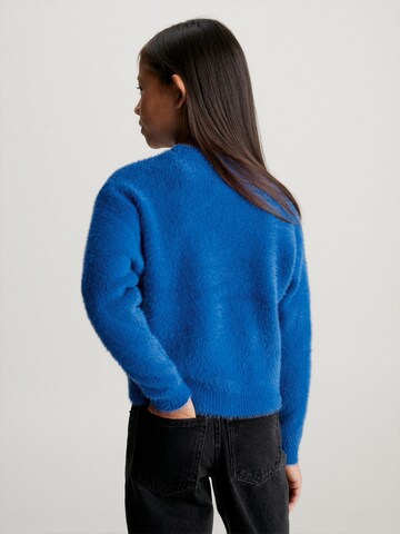 Calvin Klein Jeans Pullover in Blau