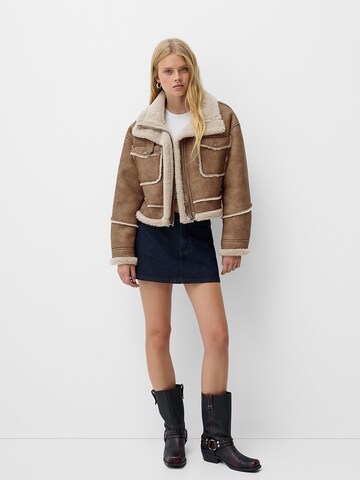 Bershka Jacke in Beige