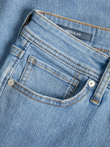 JJ Rebel Slimfit Jeansy 'JREBLUKE JJCRAFT' w kolorze niebieski