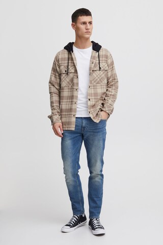 !Solid Regular Fit Jacke  'Zachary ' in Beige