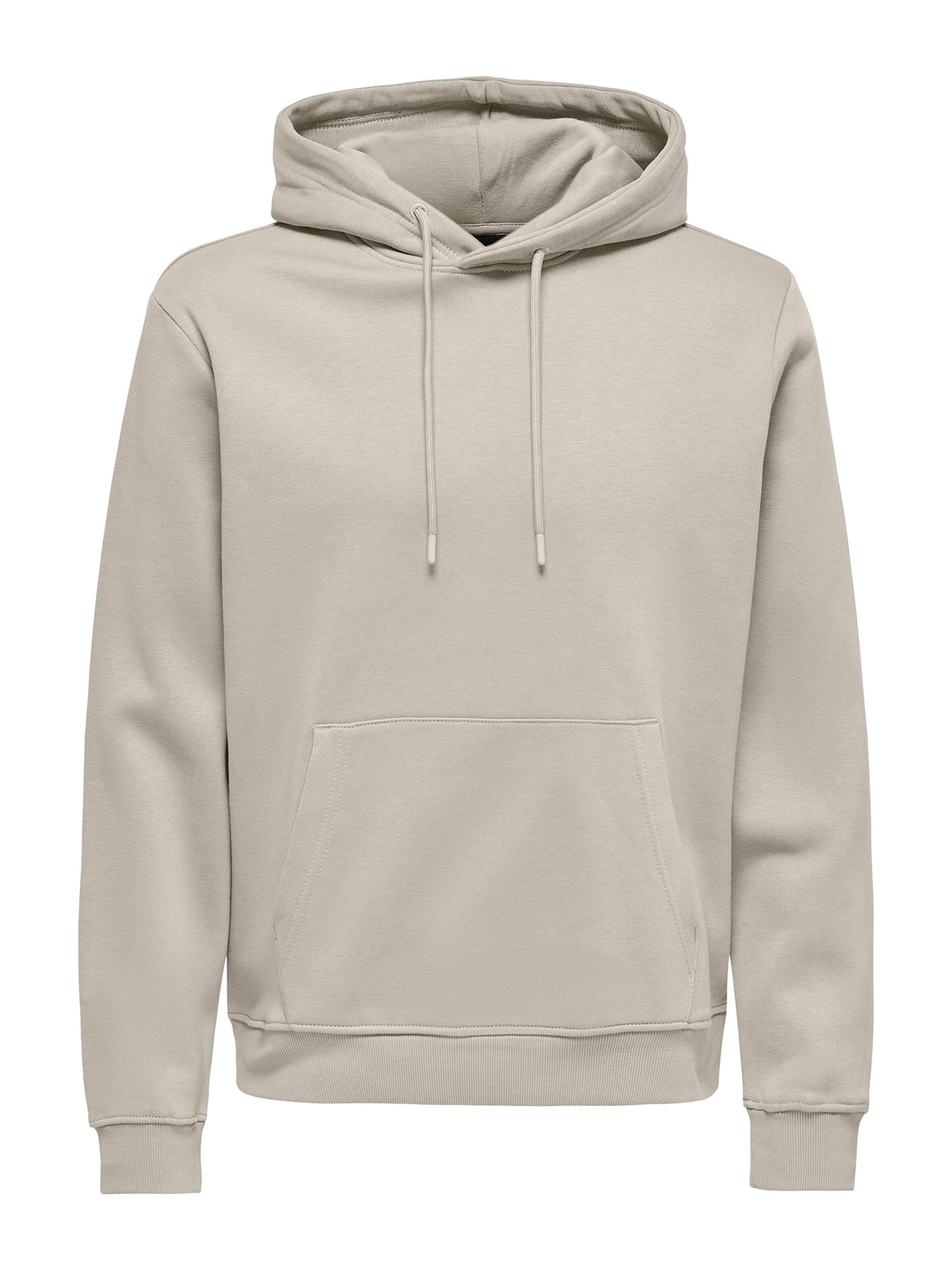 Only & Sons Sweatshirt 'ONSConnor'‌‌‌‌‌‌‌ in Beige: Vorderseite