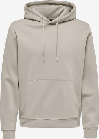 Only & Sons Sweatshirt 'ONSConnor' in Beige: Vorderseite