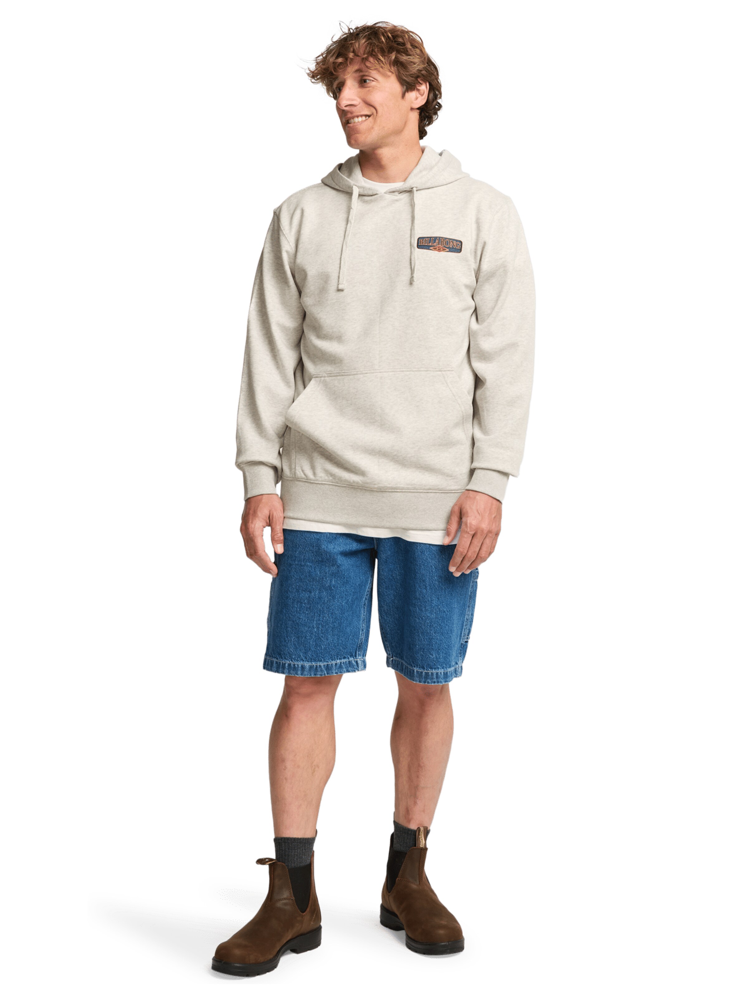 BILLABONG Sweatshirt 'Foundation' in Grau